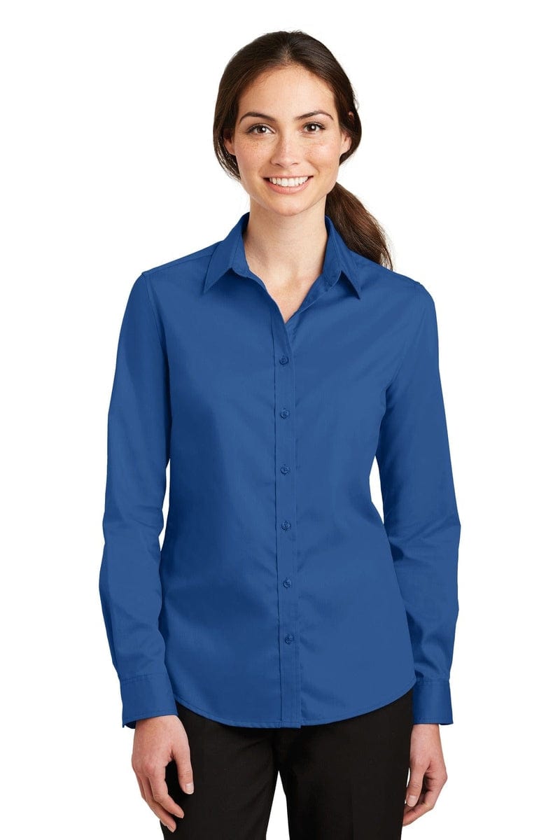 Port Authority Woven Shirts Port Authority ®  Ladies SuperPro ™  Twill Shirt. L663