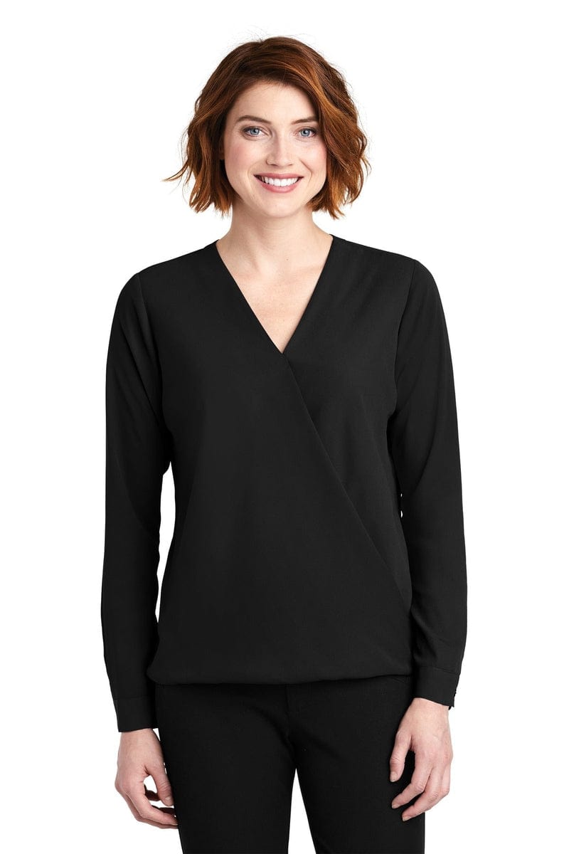 Port Authority Woven Shirts Port Authority  ®  Ladies Wrap Blouse. LW702