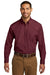 Port Authority Woven Shirts Port Authority ®  Long Sleeve Carefree Poplin Shirt. W100