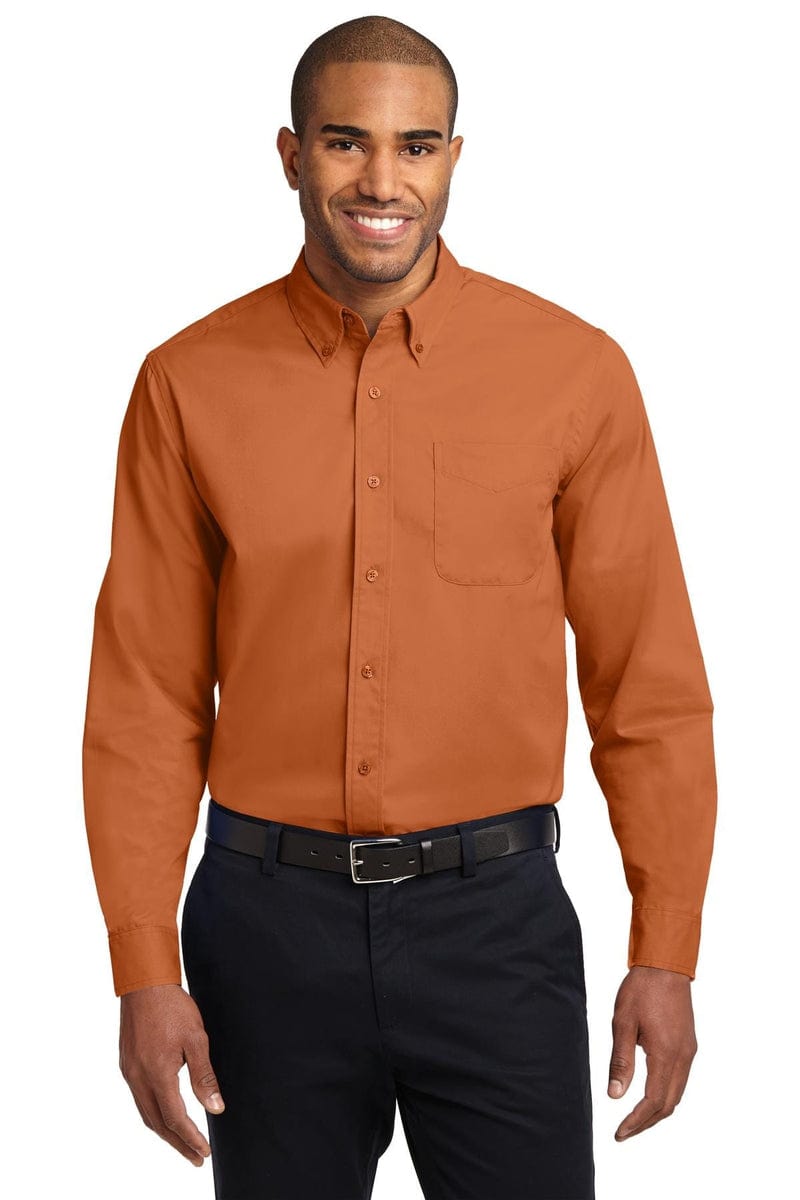 Port Authority Woven Shirts Port Authority ®  Long Sleeve Easy Care Shirt.  S608, Traditional Colors