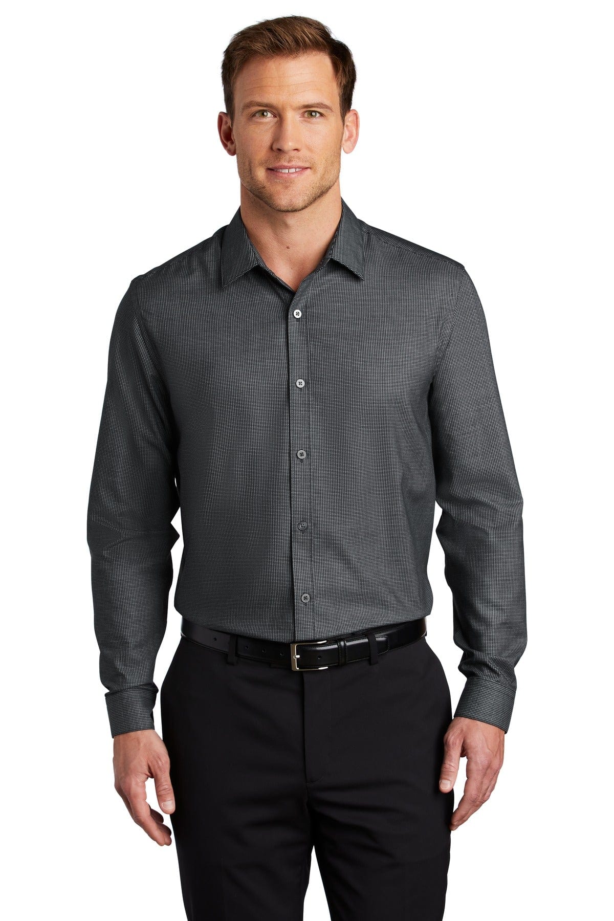 Port Authority Woven Shirts Port Authority  ®  Pincheck Easy Care Shirt W645