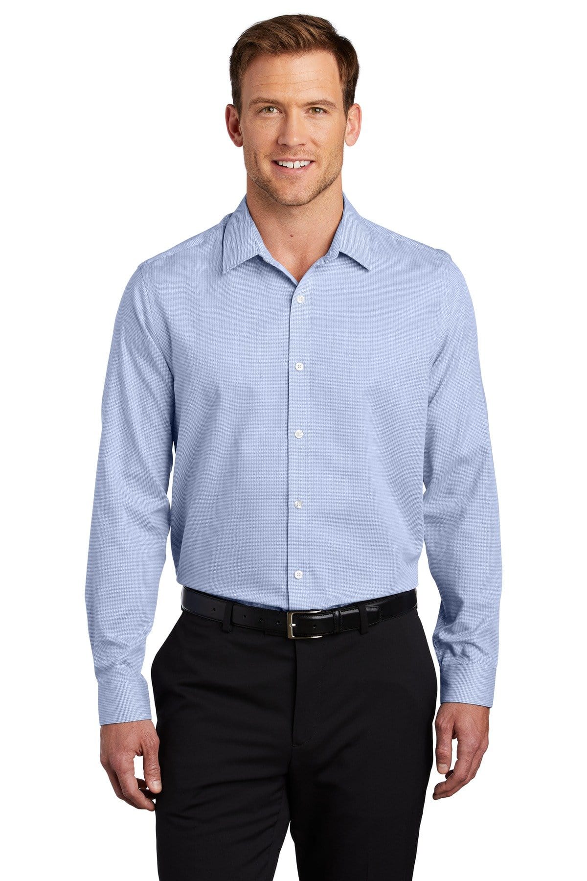 Port Authority Woven Shirts Port Authority  ®  Pincheck Easy Care Shirt W645