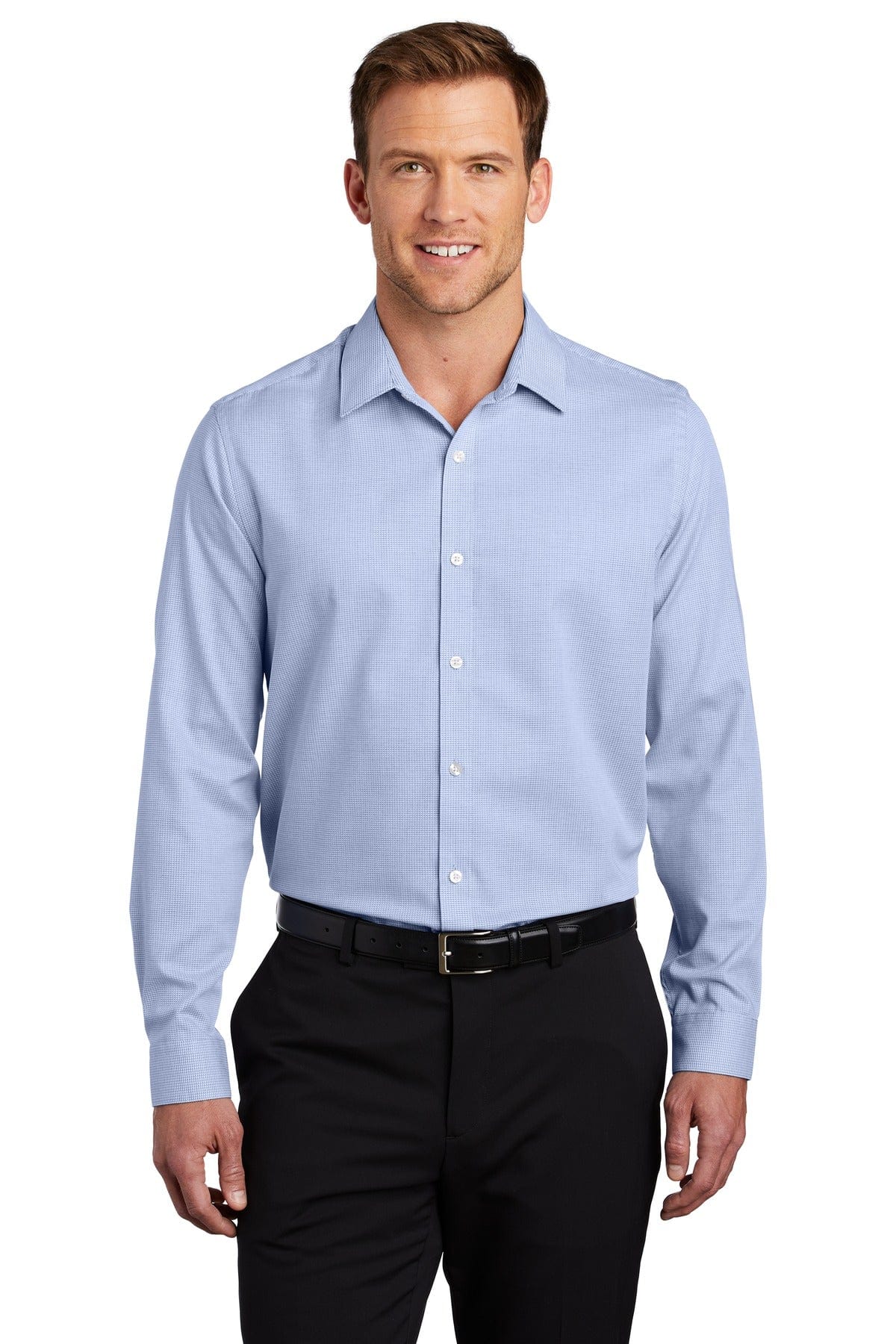 Port Authority Woven Shirts Port Authority  ®  Pincheck Easy Care Shirt W645