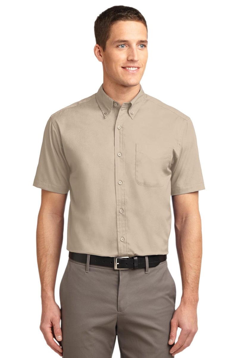 Port Authority Woven Shirts Port Authority ®  Short Sleeve Easy Care Shirt.  S508, Basic Colors