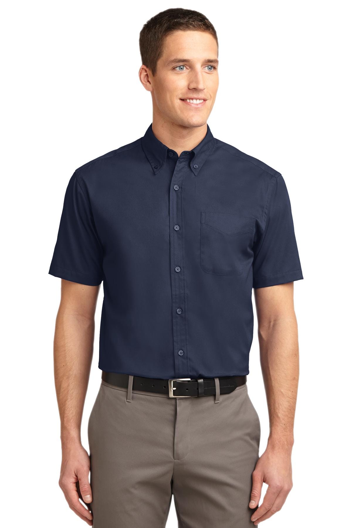 Port Authority Woven Shirts Port Authority ®  Short Sleeve Easy Care Shirt.  S508, Basic Colors