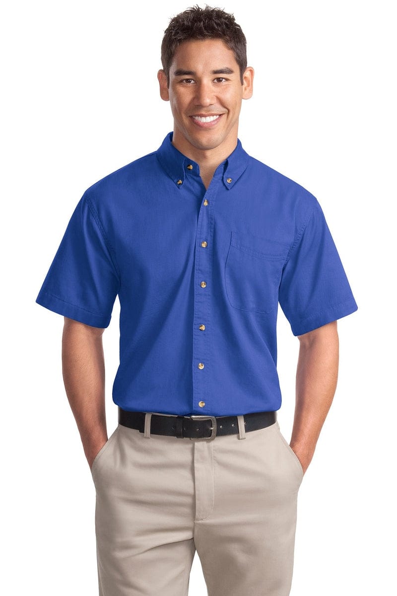 Port Authority Woven Shirts Port Authority ®  Short Sleeve Twill Shirt. S500T