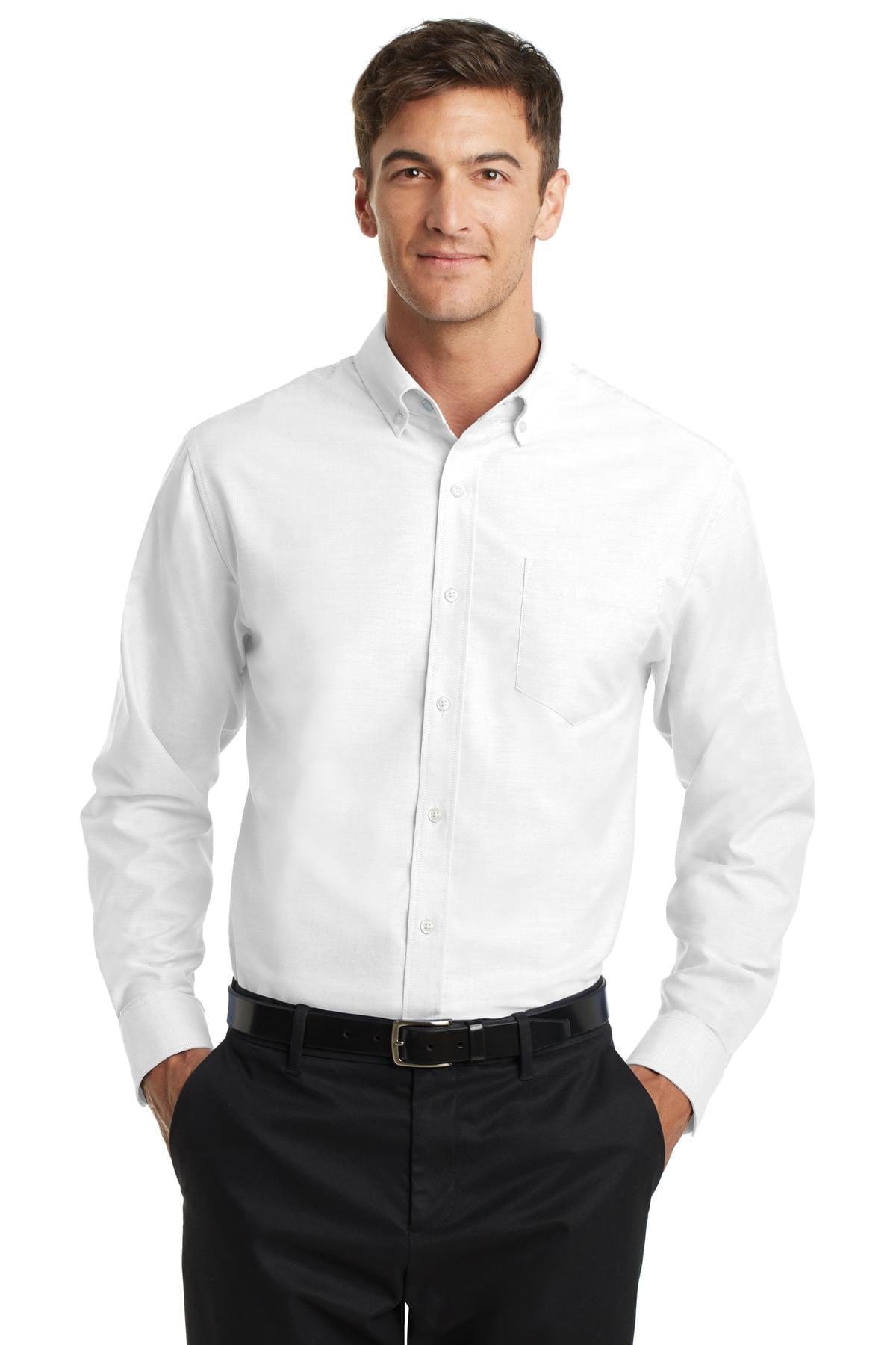 Port Authority Woven Shirts Port Authority ®  SuperPro ™  Oxford Shirt. S658