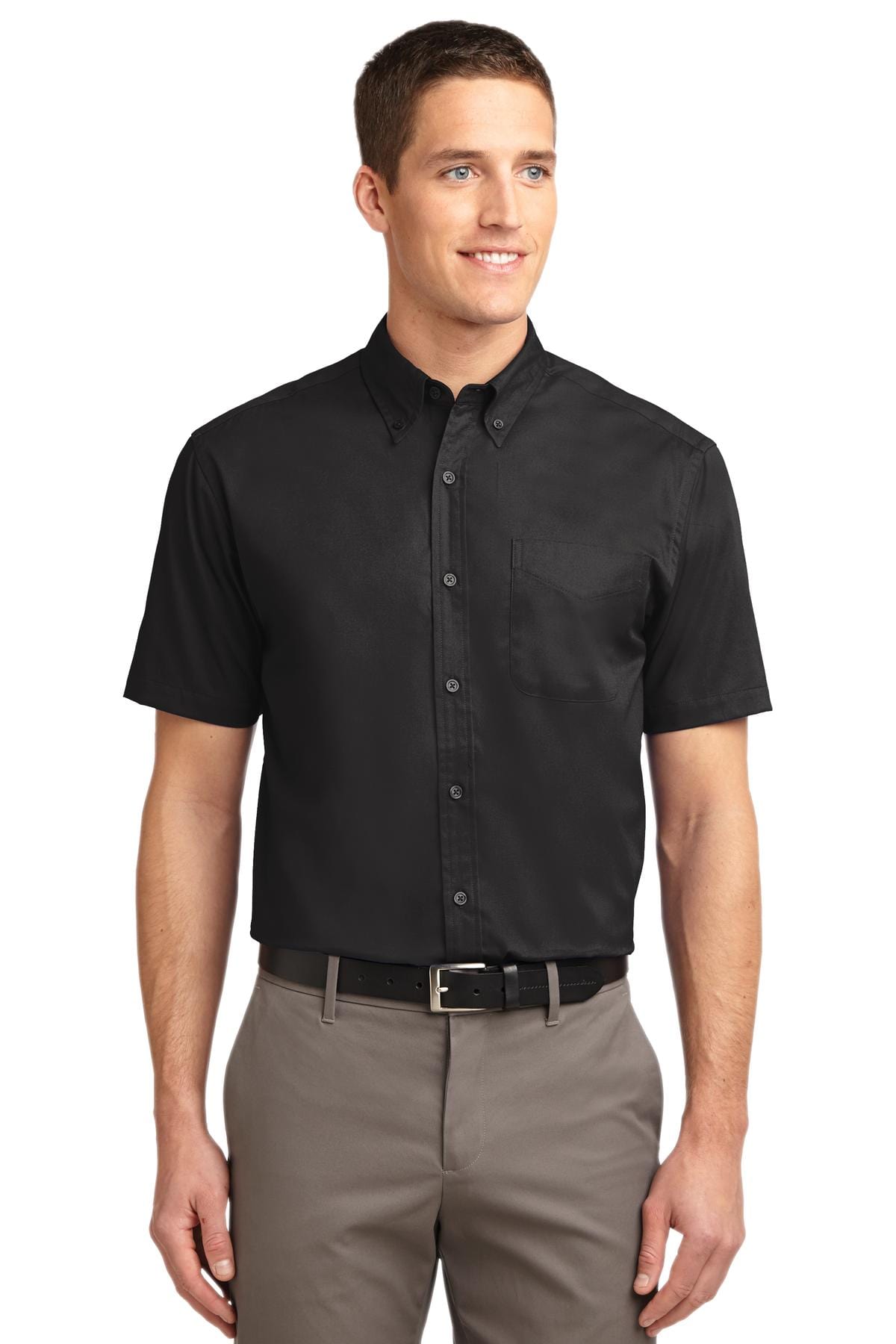 Port Authority Woven Shirts Port Authority ®  Tall Short Sleeve Easy Care Shirt. TLS508