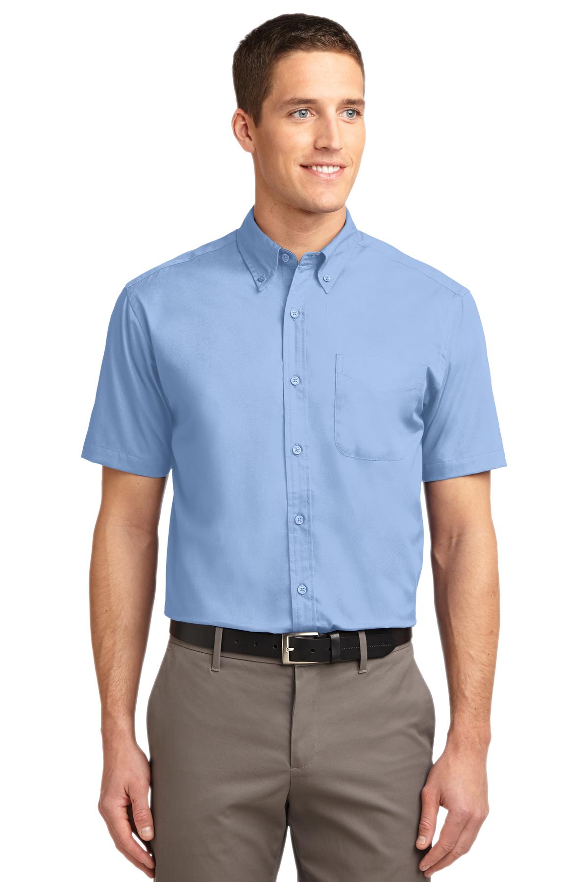 Port Authority Woven Shirts Port Authority ®  Tall Short Sleeve Easy Care Shirt. TLS508