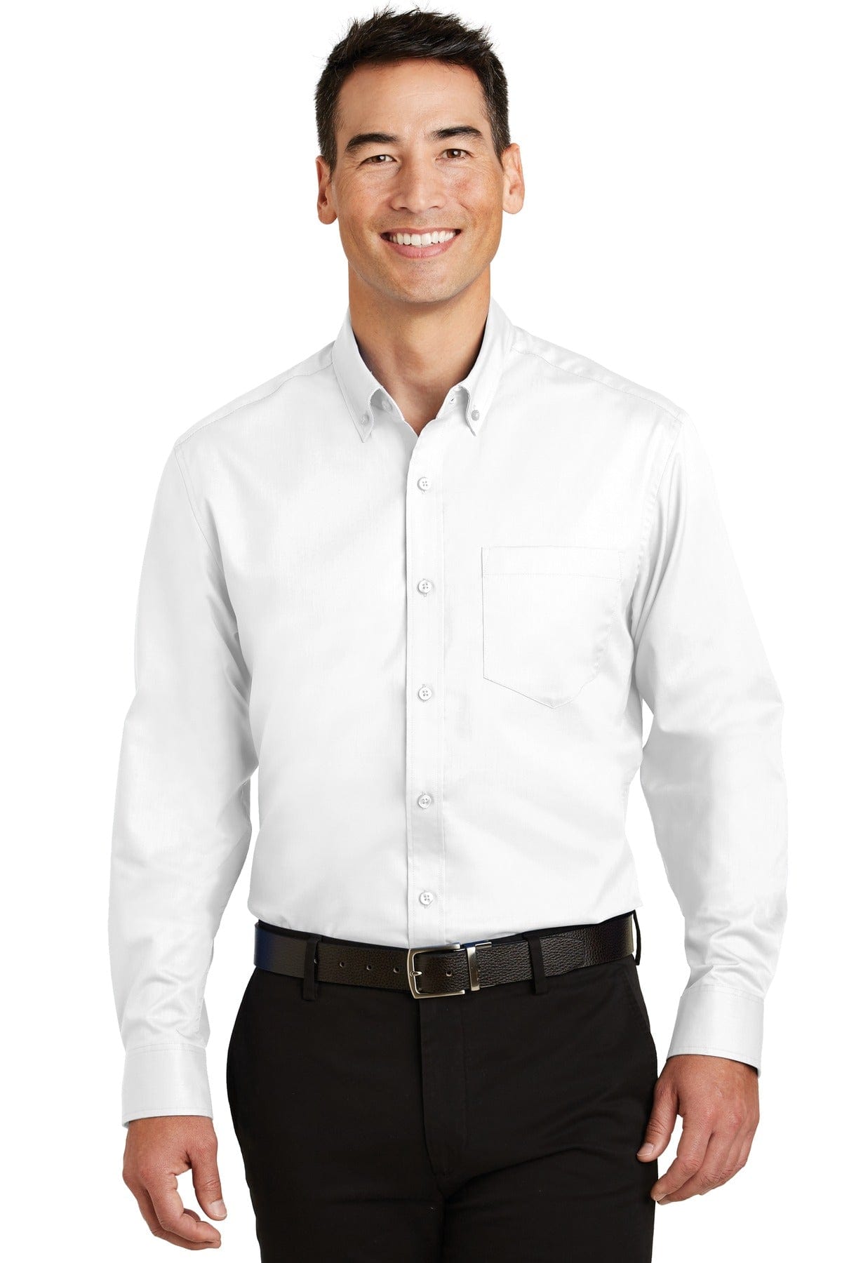 Port Authority Woven Shirts Port Authority ®  Tall SuperPro ™  Twill Shirt. TS663