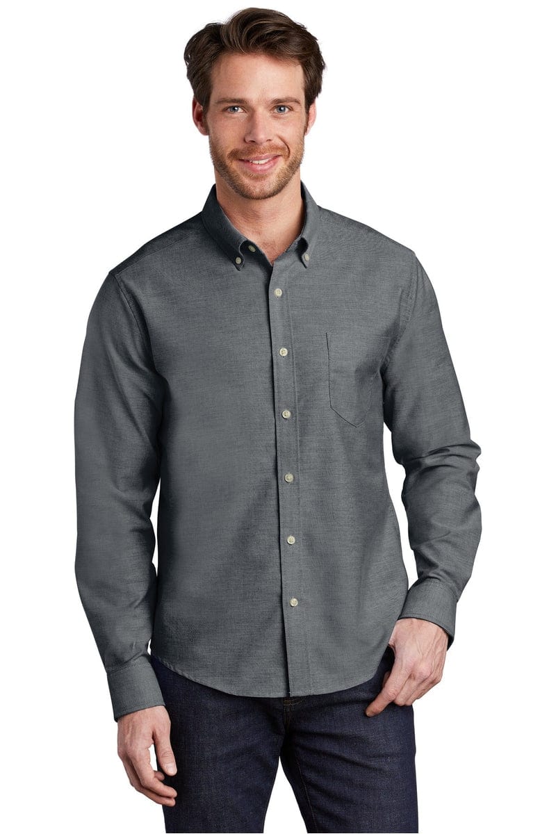 Port Authority Woven Shirts Port Authority  ®   Untucked Fit SuperPro  ™  Oxford  S651