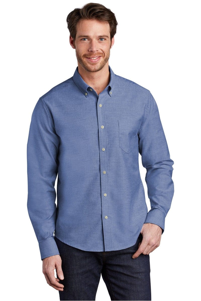 Port Authority Woven Shirts Port Authority  ®   Untucked Fit SuperPro  ™  Oxford  S651