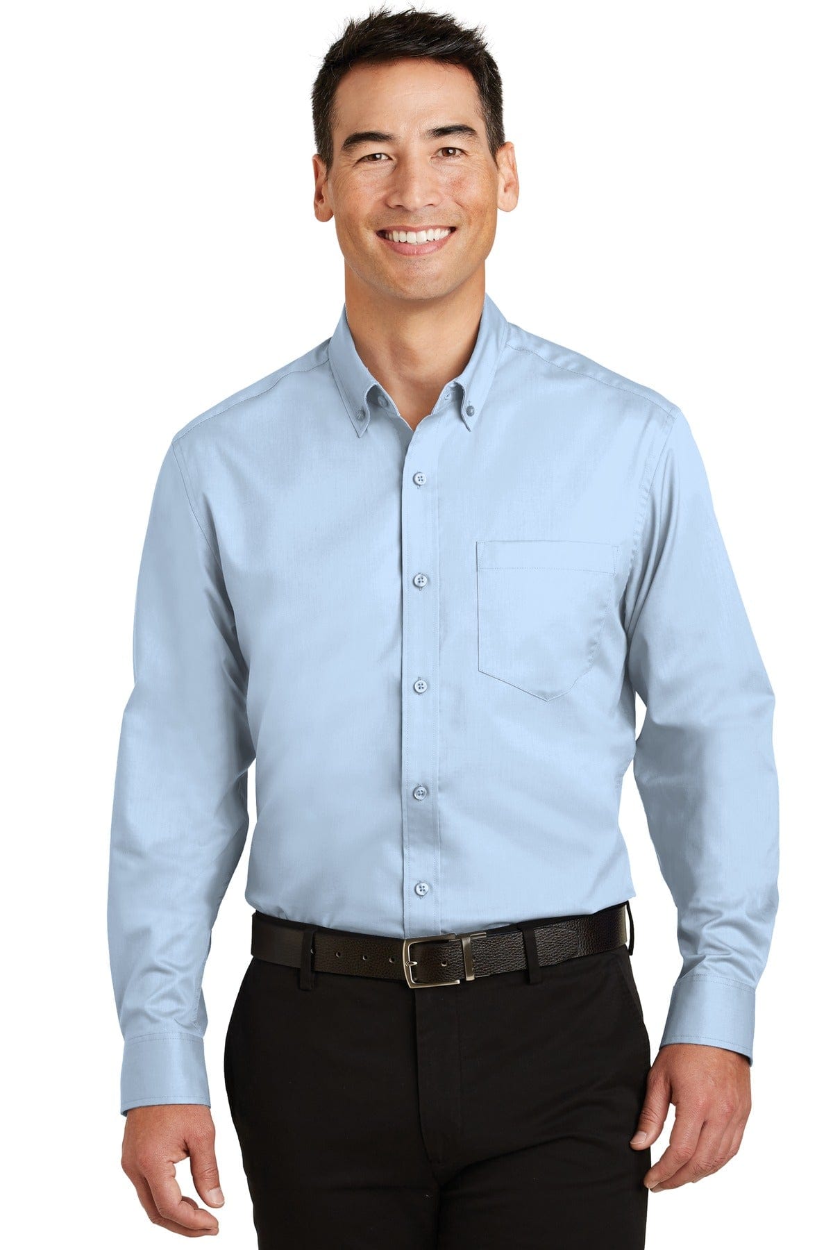 Port Authority Woven Shirts XS / Cloud Blue Port Authority ®  SuperPro ™  Twill Shirt. S663