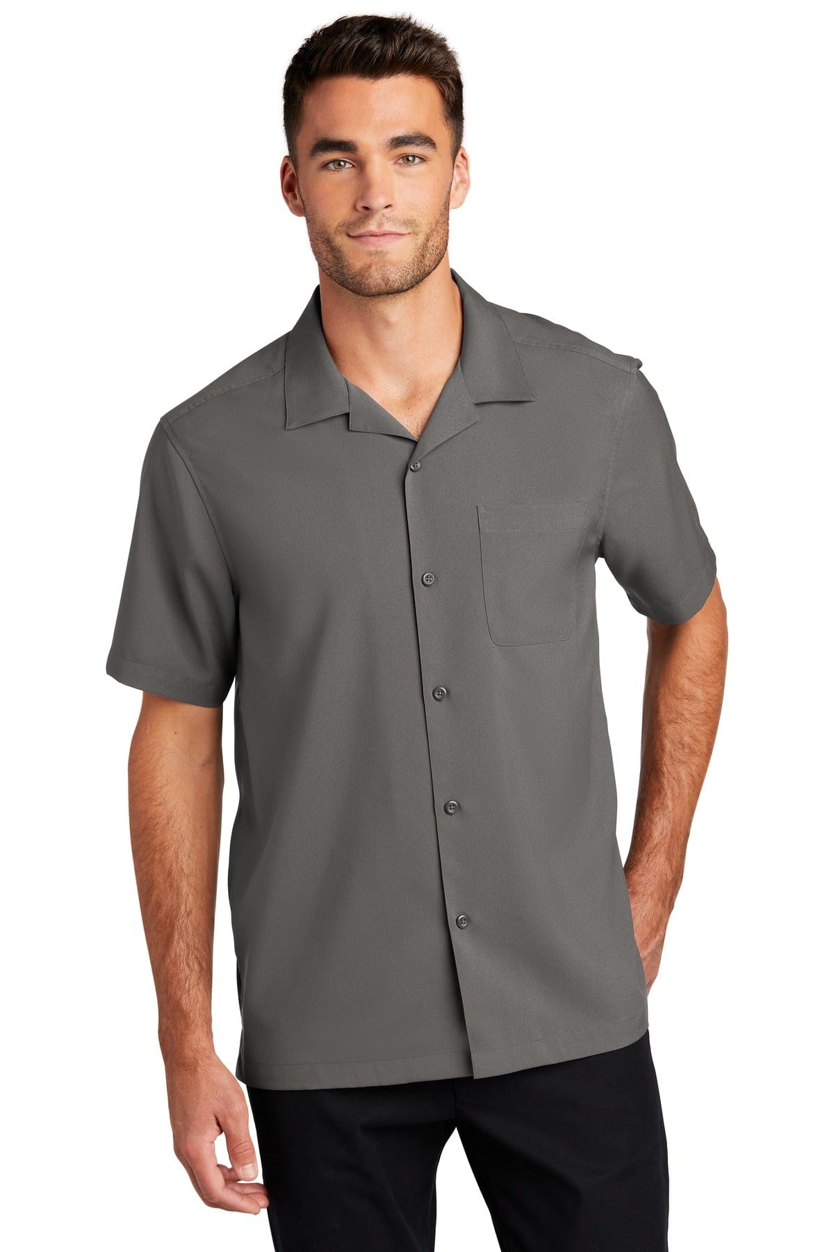 Port Authority Woven Shirts XS / Graphite Port Authority  ®  Short Sleeve Performance Staff Shirt W400