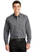 Port Authority Woven Shirts XS / Grey DISCONTINUED  Port Authority ®  Tonal Pattern Easy Care Shirt. S613