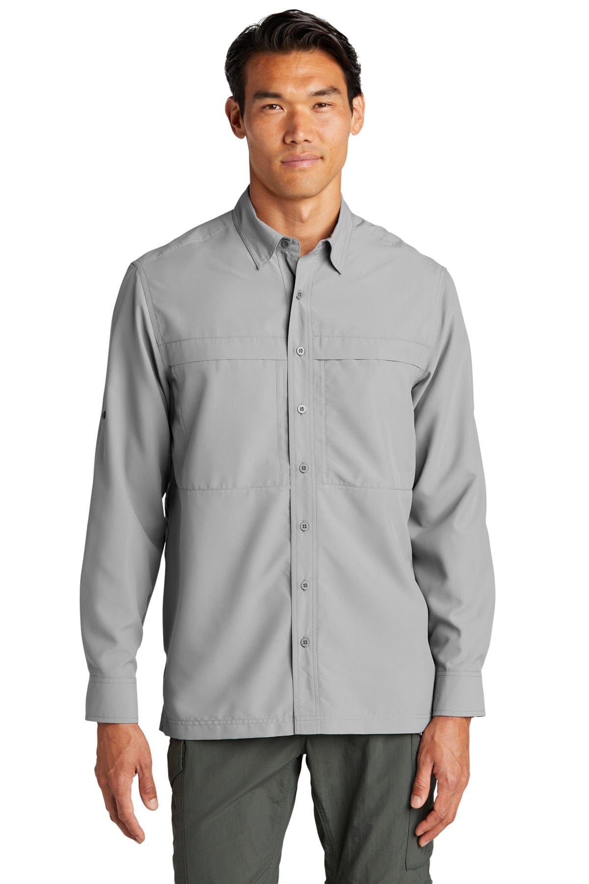 Port Authority Woven Shirts XS / Gusty Grey Port Authority W960: Long Sleeve UV Daybreak Shirt