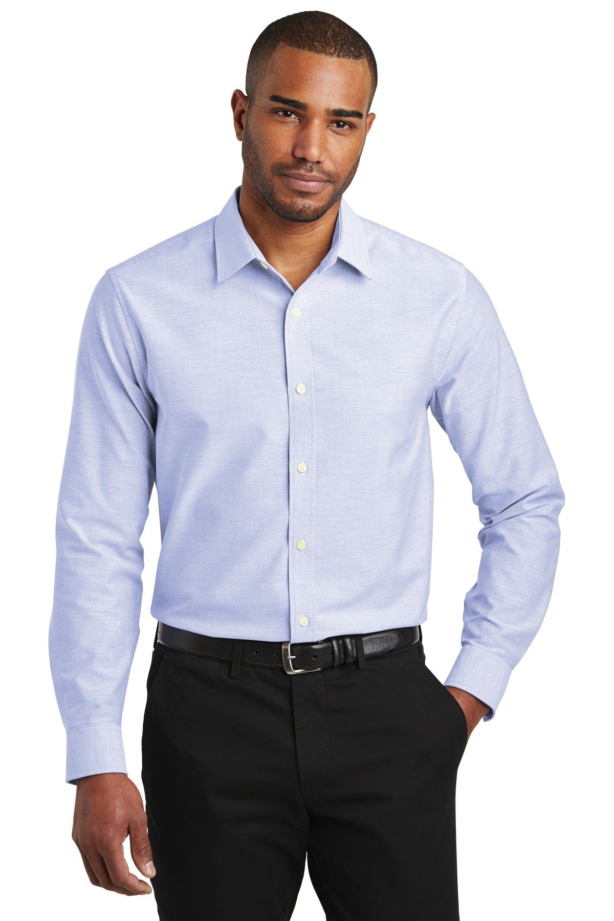 Port Authority Woven Shirts XS / Oxford Blue Port Authority  ®  Slim Fit SuperPro  ™  Oxford Shirt. S661