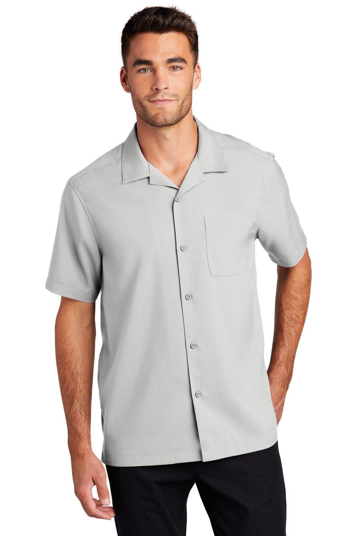 Port Authority Woven Shirts XS / Silver Port Authority  ®  Short Sleeve Performance Staff Shirt W400