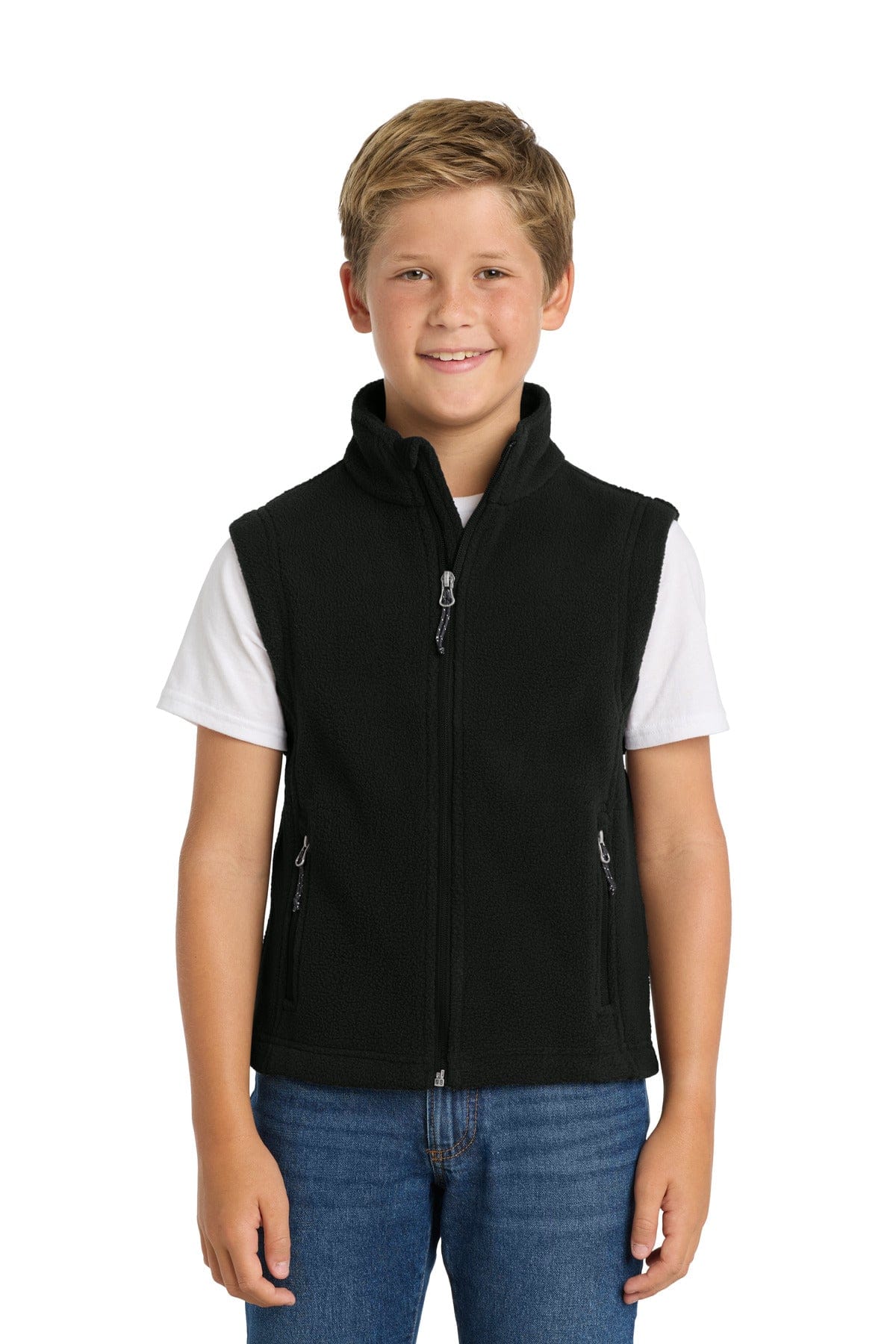 Port Authority Youth XS / Black Port Authority ®  Youth Value Fleece Vest. Y219