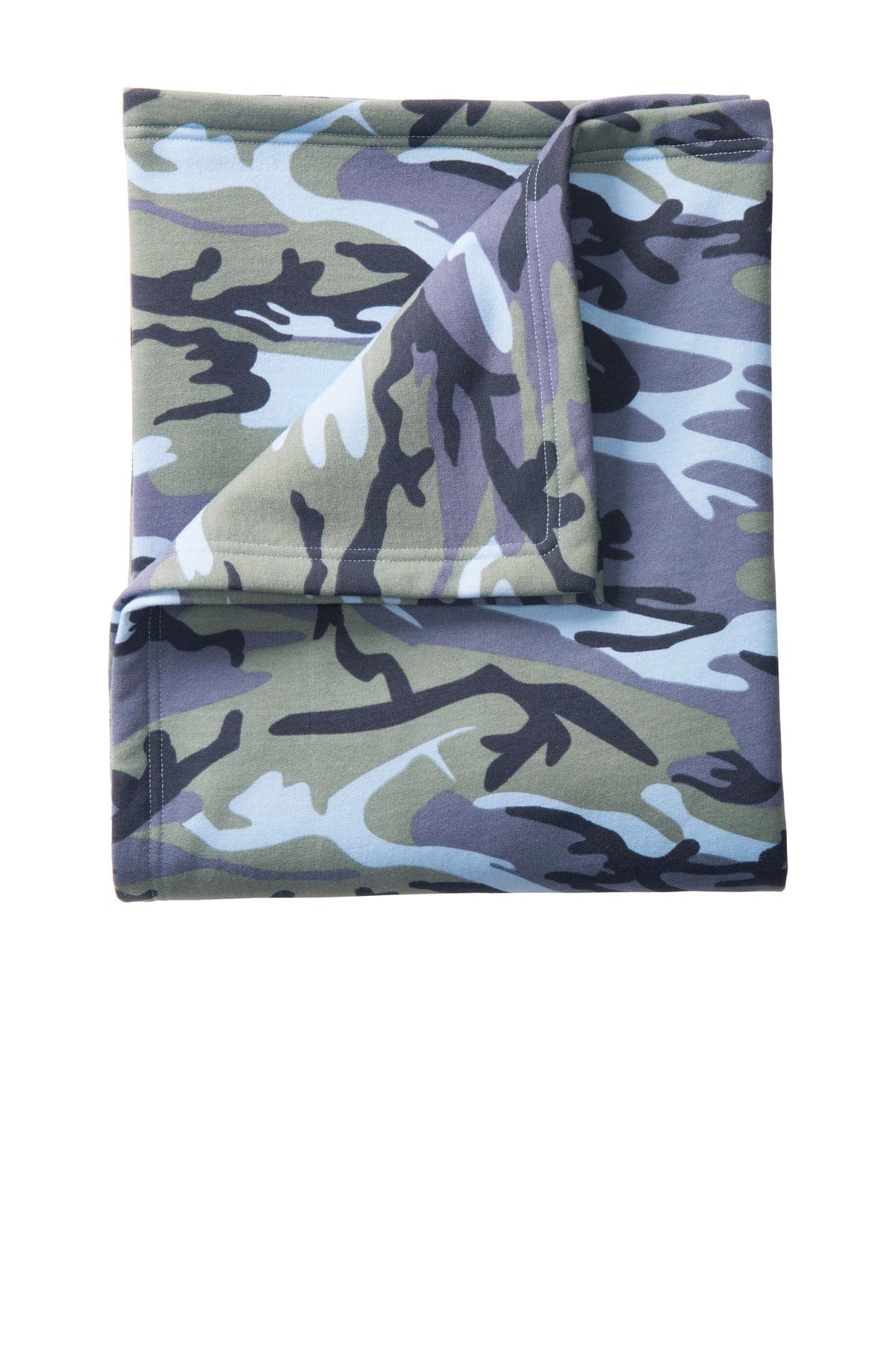 Port & Company Accessories DISCONTINUED  Port & Company ®  Core Fleece Camo Sweatshirt Blanket. BP78C