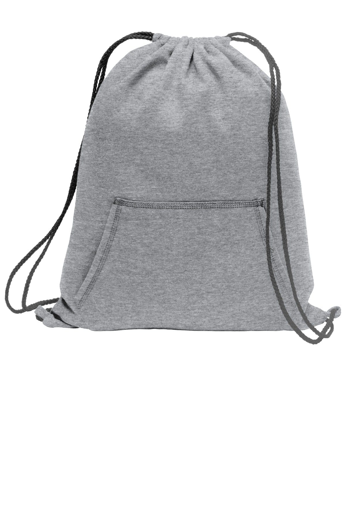 Port & Company BG614 OSFA / Athletic Heather Port & Company Core Fleece Sweatshirt Cinch Pack. BG614