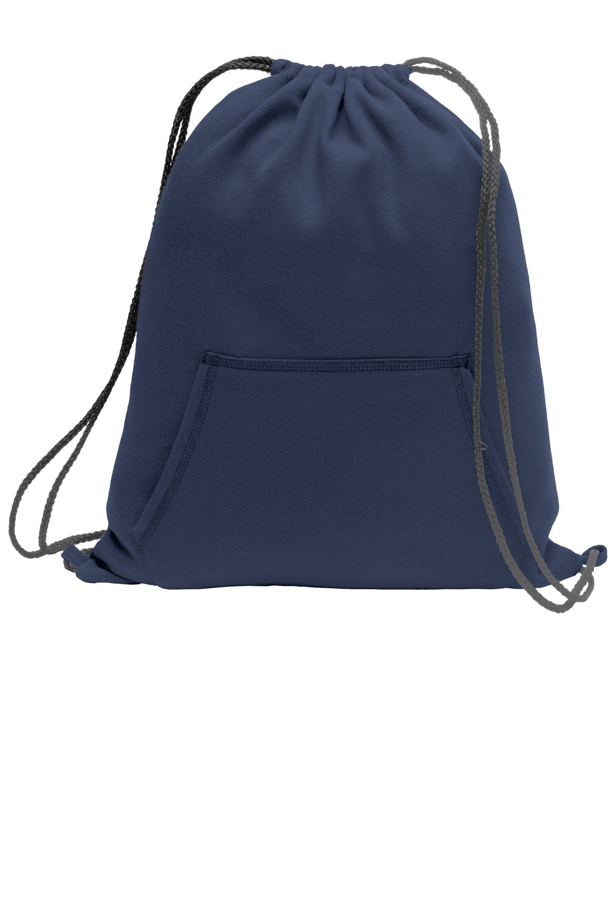 Port & Company BG614 OSFA / Navy Port & Company Core Fleece Sweatshirt Cinch Pack. BG614