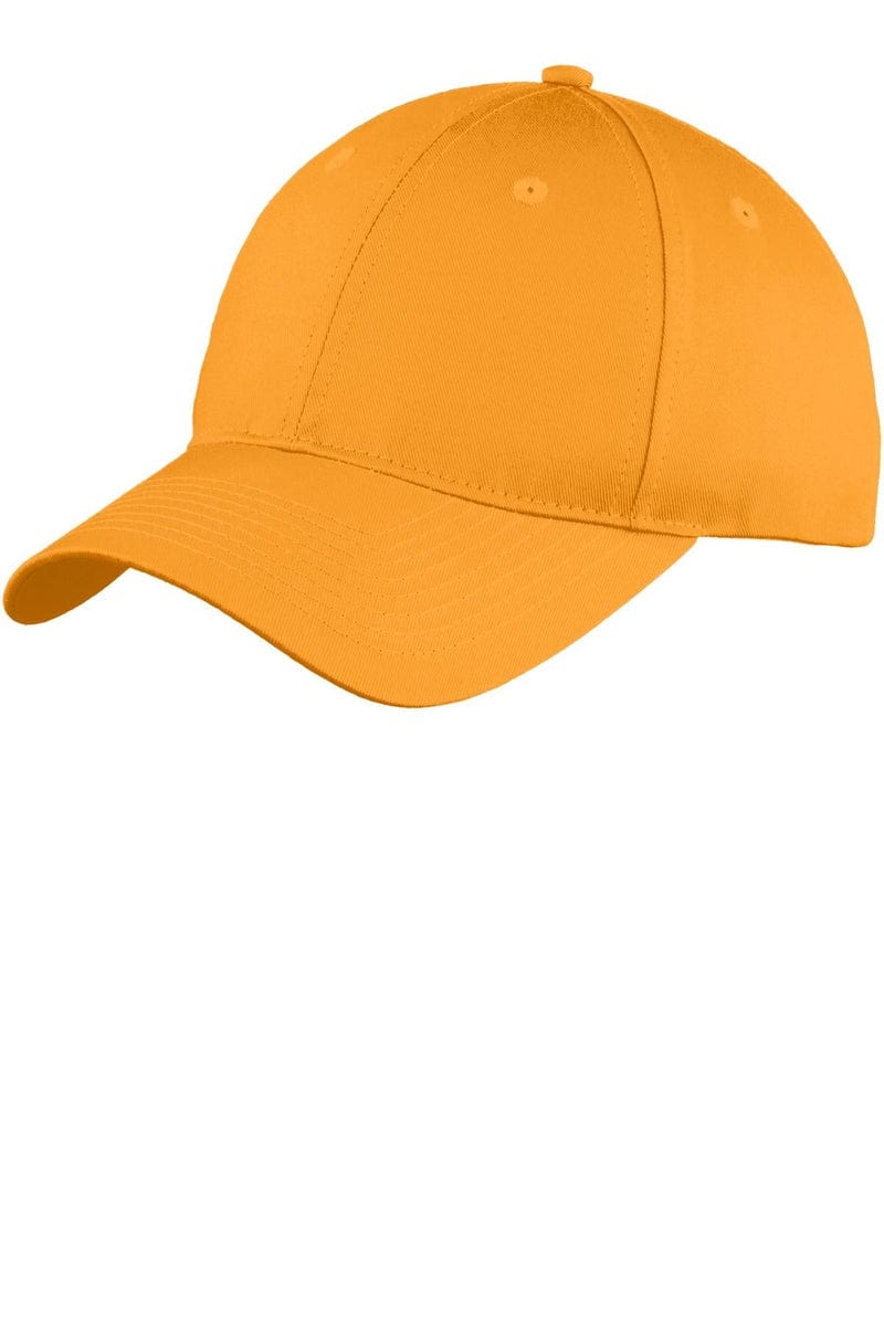 Port & Company Headwear OSFA / Athletic Gold Port & Company® Six-Panel Unstructured Twill Cap. C914