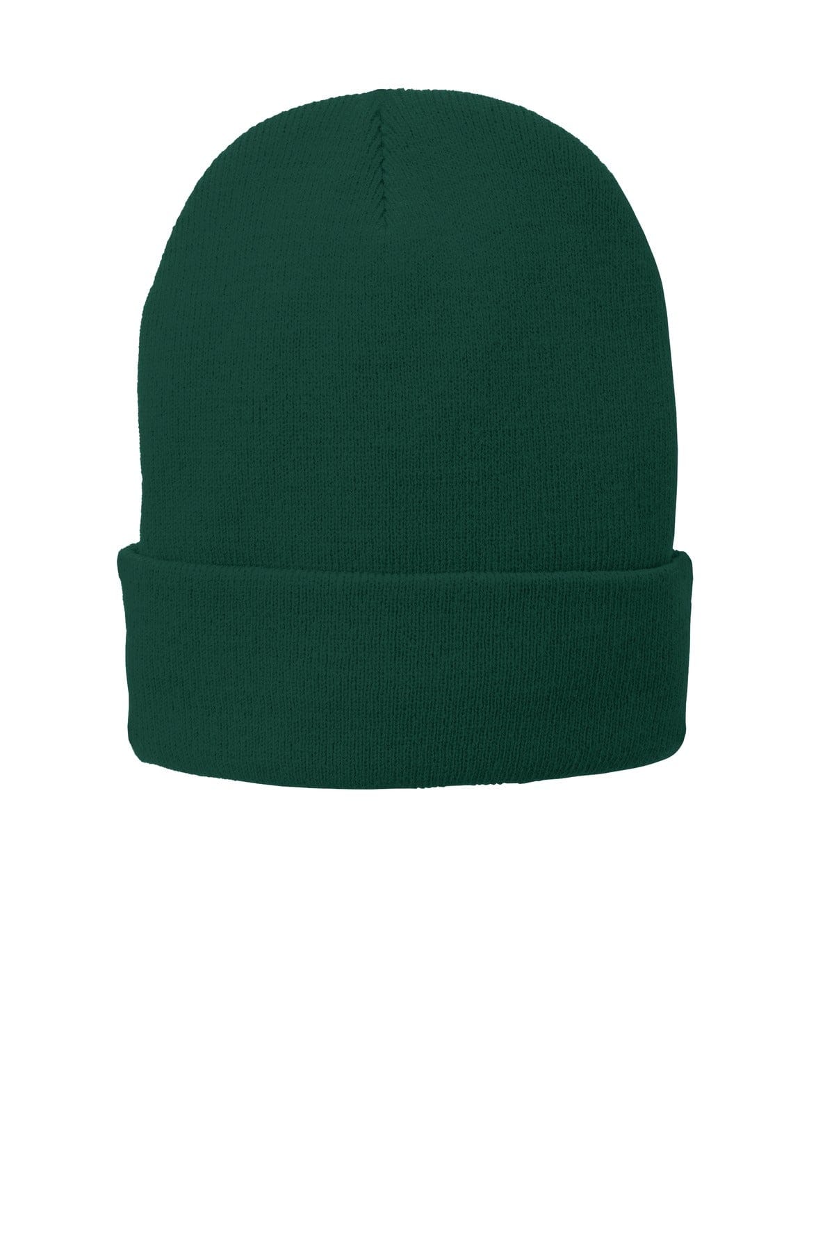 Port & Company Headwear OSFA / Athletic Green Port & Company Fleece-Lined Knit Cap. CP90L