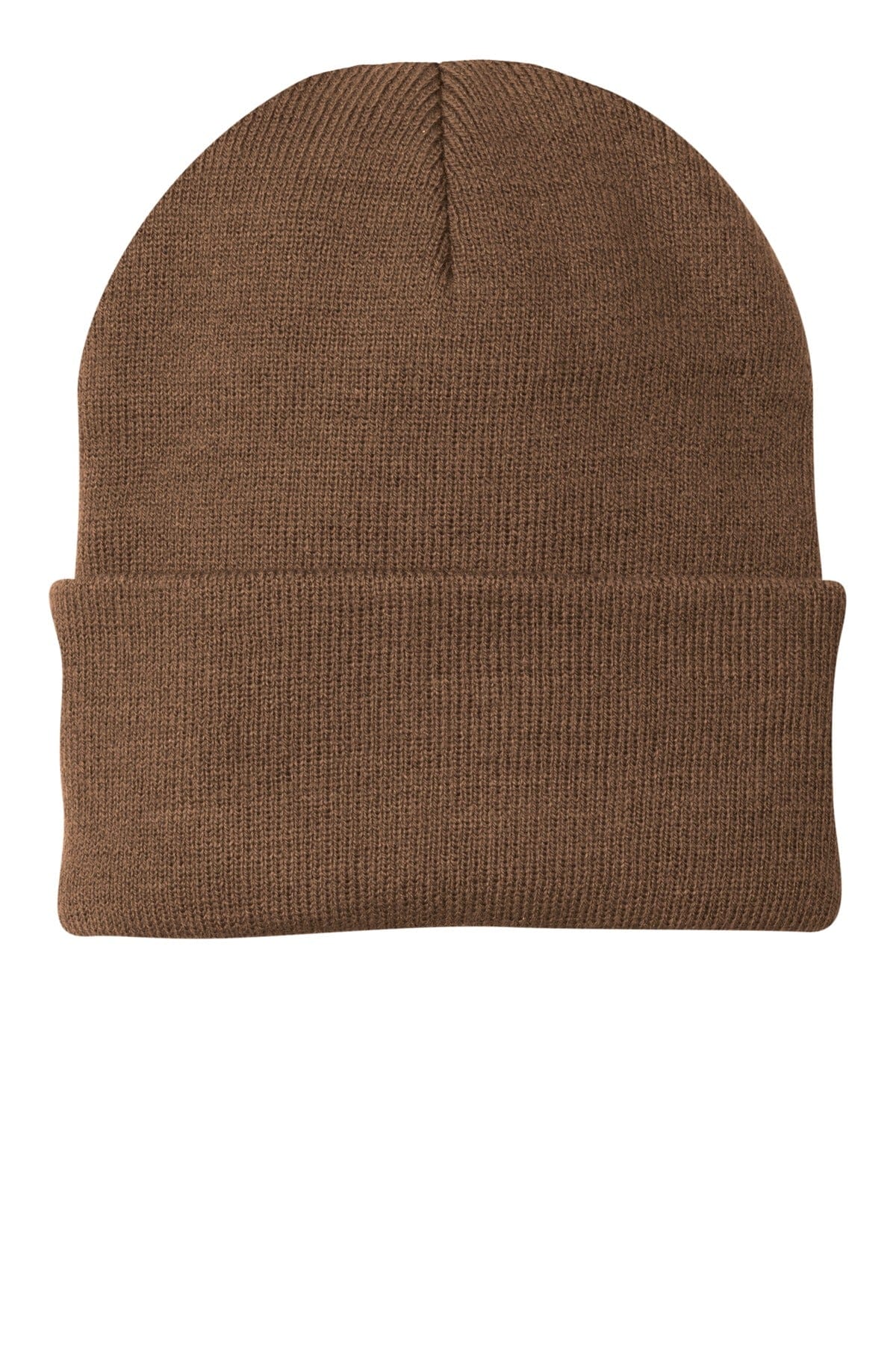 Port & Company Headwear OSFA / Brown Port & Company Knit Cap. CP90