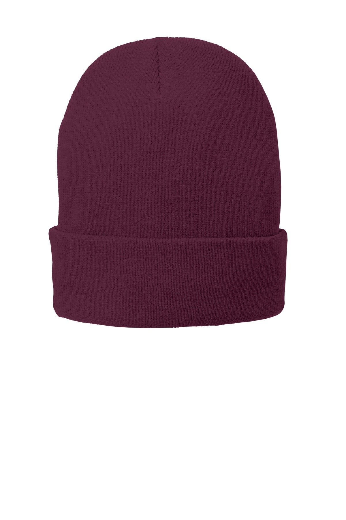 Port & Company Headwear OSFA / Maroon Port & Company Fleece-Lined Knit Cap. CP90L