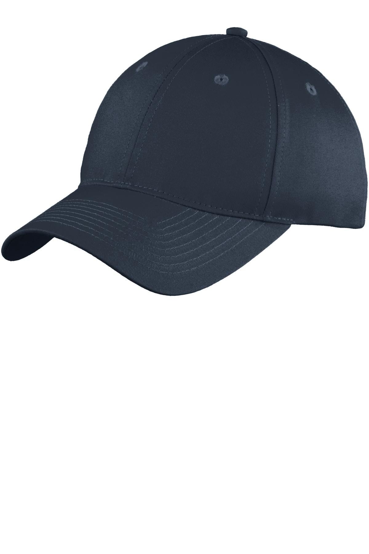 Port & Company Headwear OSFA / Navy Port & Company Six-Panel Unstructured Twill Cap. C914