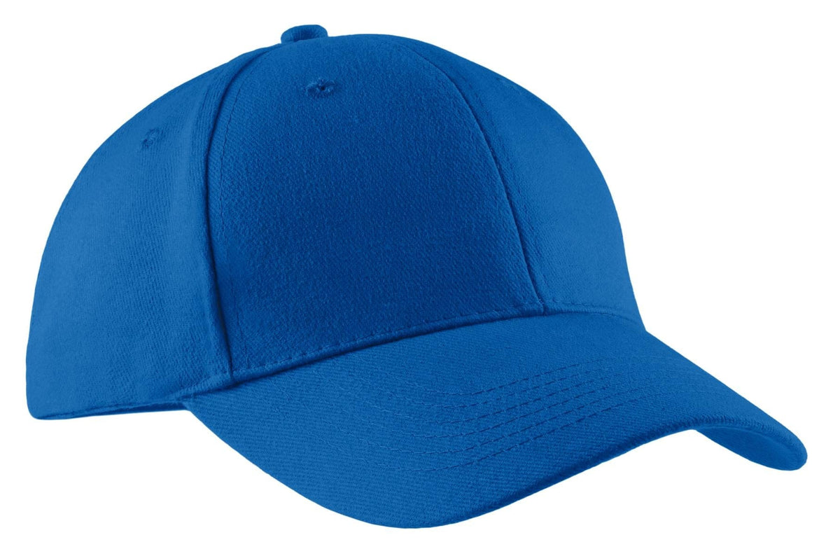 Port & Company Headwear OSFA / Royal Port & Company - Brushed Twill Cap. CP82