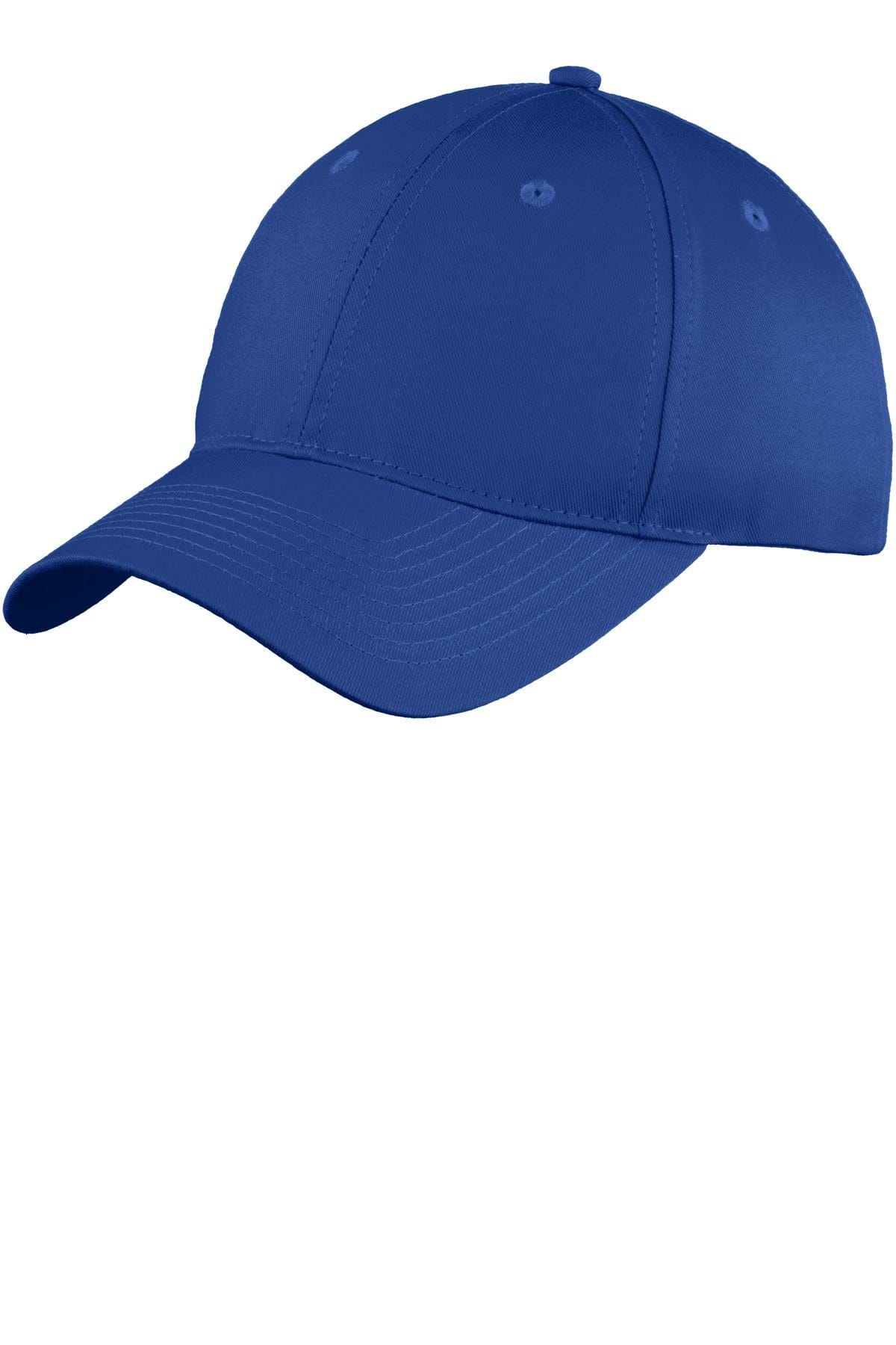 Port & Company Headwear OSFA / Royal Port & Company Youth Six-Panel Unstructured Twill Cap. YC914
