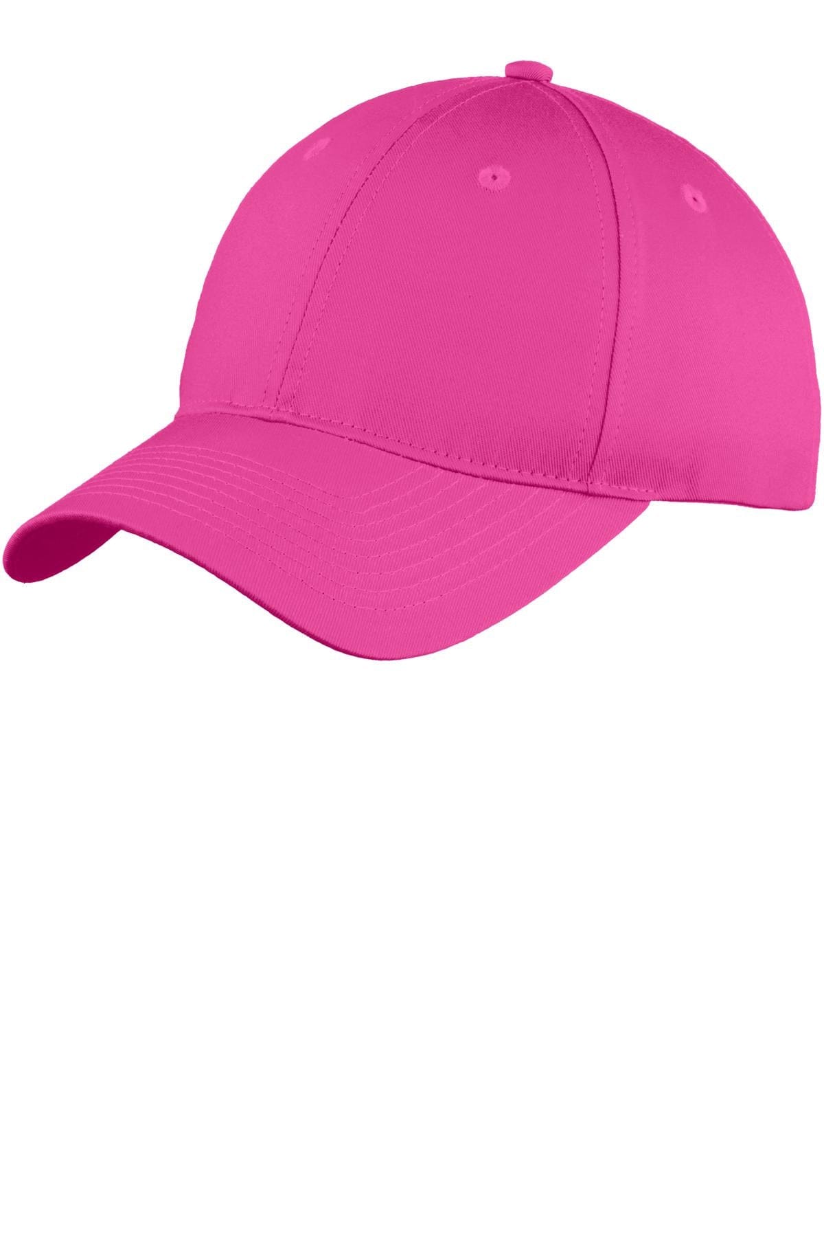 Port & Company Headwear OSFA / Sangria Port & Company Six-Panel Unstructured Twill Cap. C914