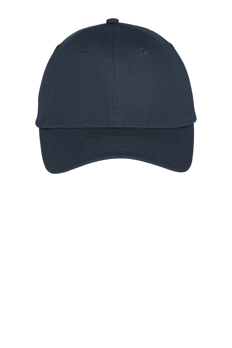 Port & Company Headwear OSFA / True Navy Port & Company® Six-Panel Unstructured Twill Cap. C914