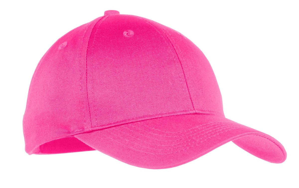 Port & Company Headwear Port & Company Youth Six-Panel Twill Cap.  YCP80