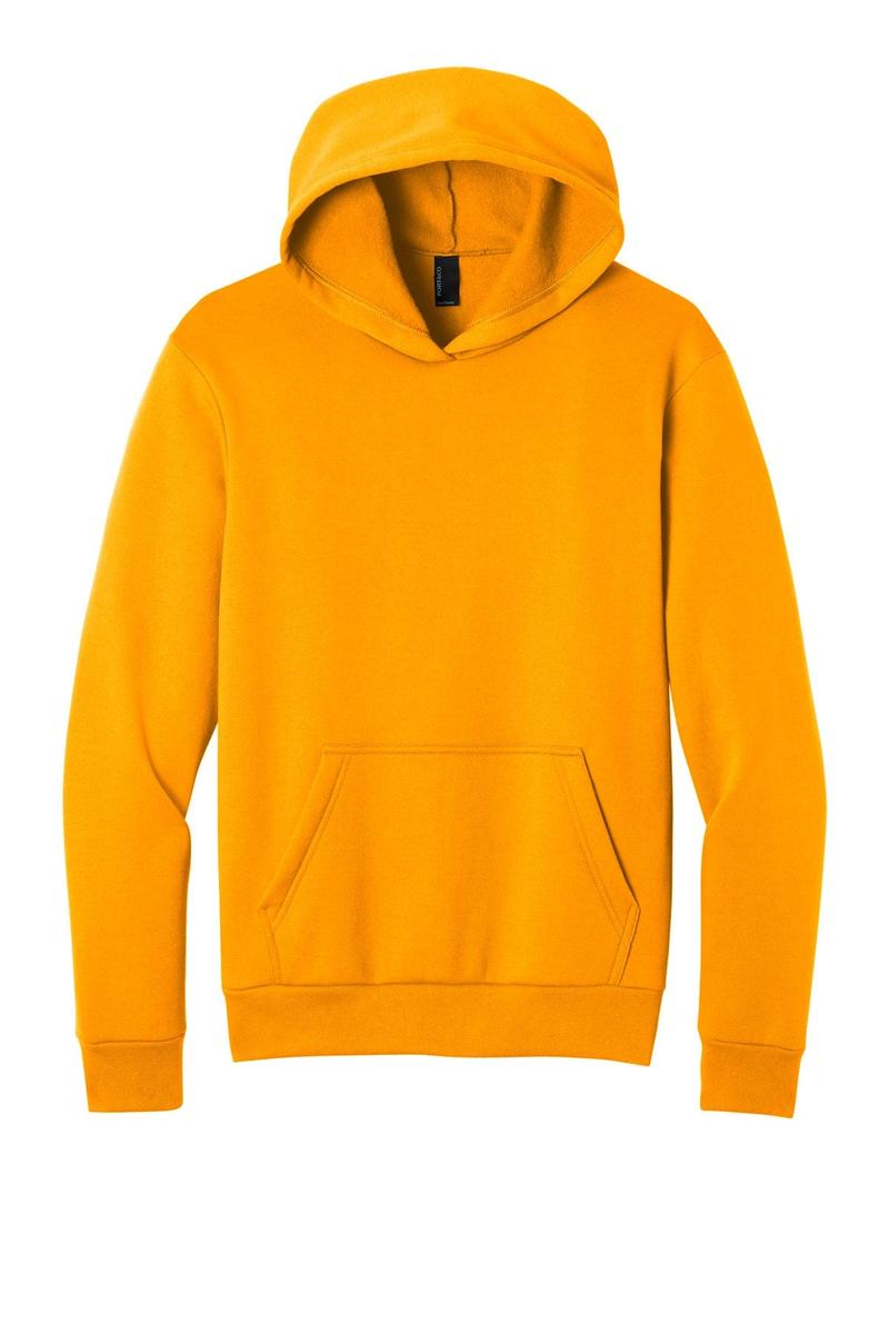 Port & Co Easy Fleece Pullover Hooded Sweatshirt PC68H in Gold
