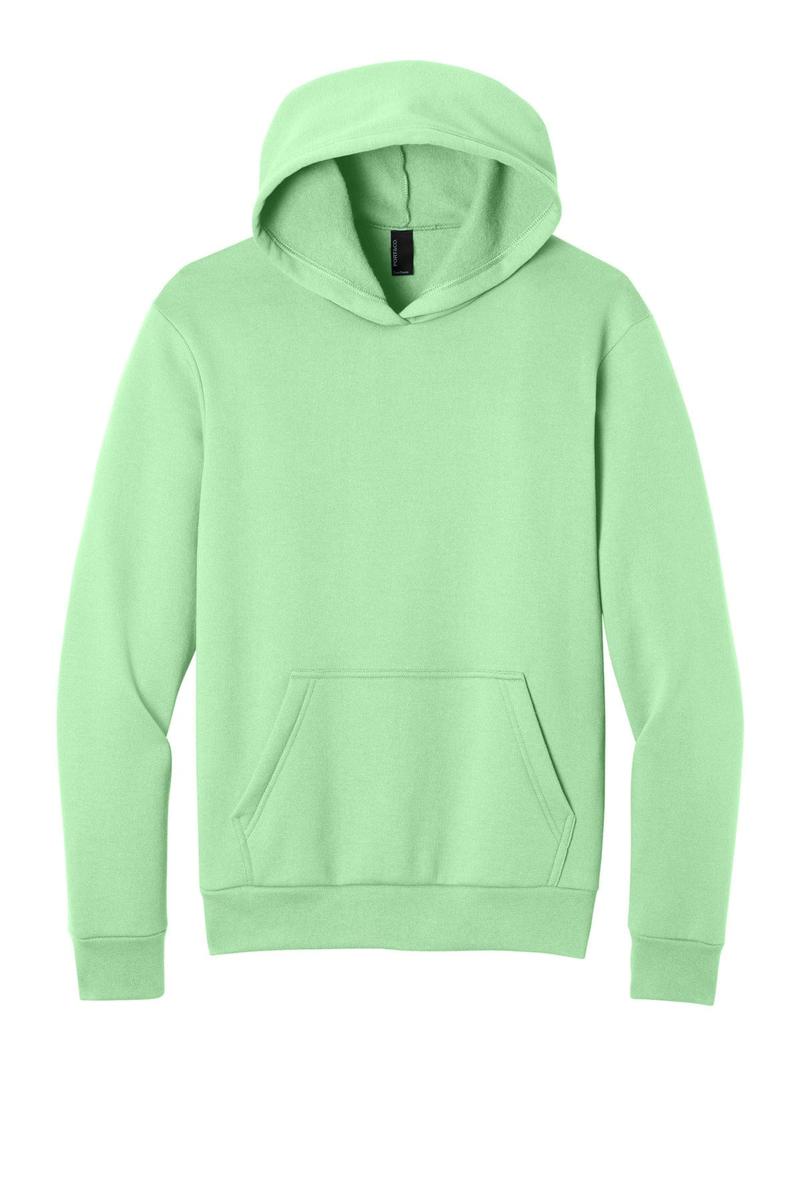 Port & Co Easy Fleece Pullover Hooded Sweatshirt PC68H in Spearmint