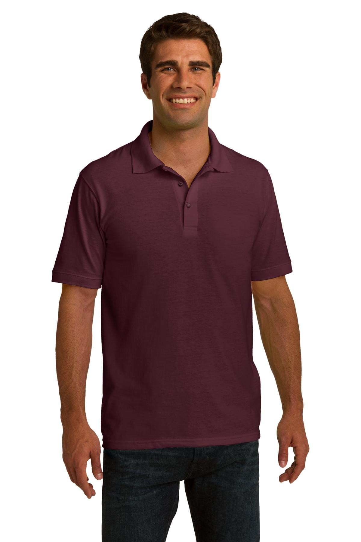 Port & Company Polos/Knits DISCONTINUED  Port & Company ®  Ring Spun Pique Polo. KP150