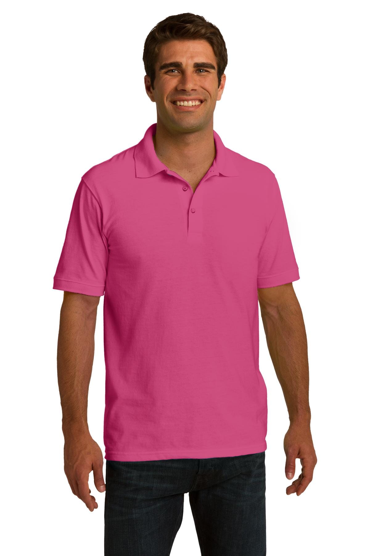 Port & Company Polos/Knits DISCONTINUED  Port & Company ®  Ring Spun Pique Polo. KP150