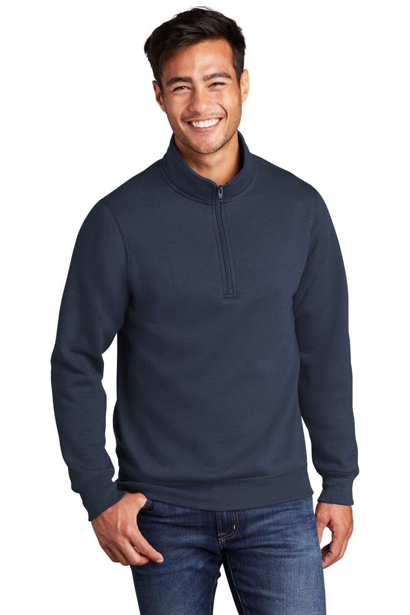 Port & Company Sweatshirts/Fleece Port Company Core Fleece 1/4-Zip Pullover Sweatshirt PC78Q