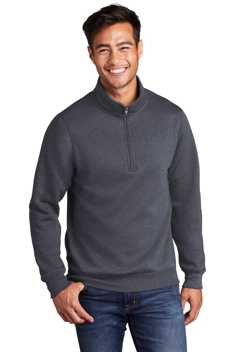 Port & Company Sweatshirts/Fleece Port Company Core Fleece 1/4-Zip Pullover Sweatshirt PC78Q