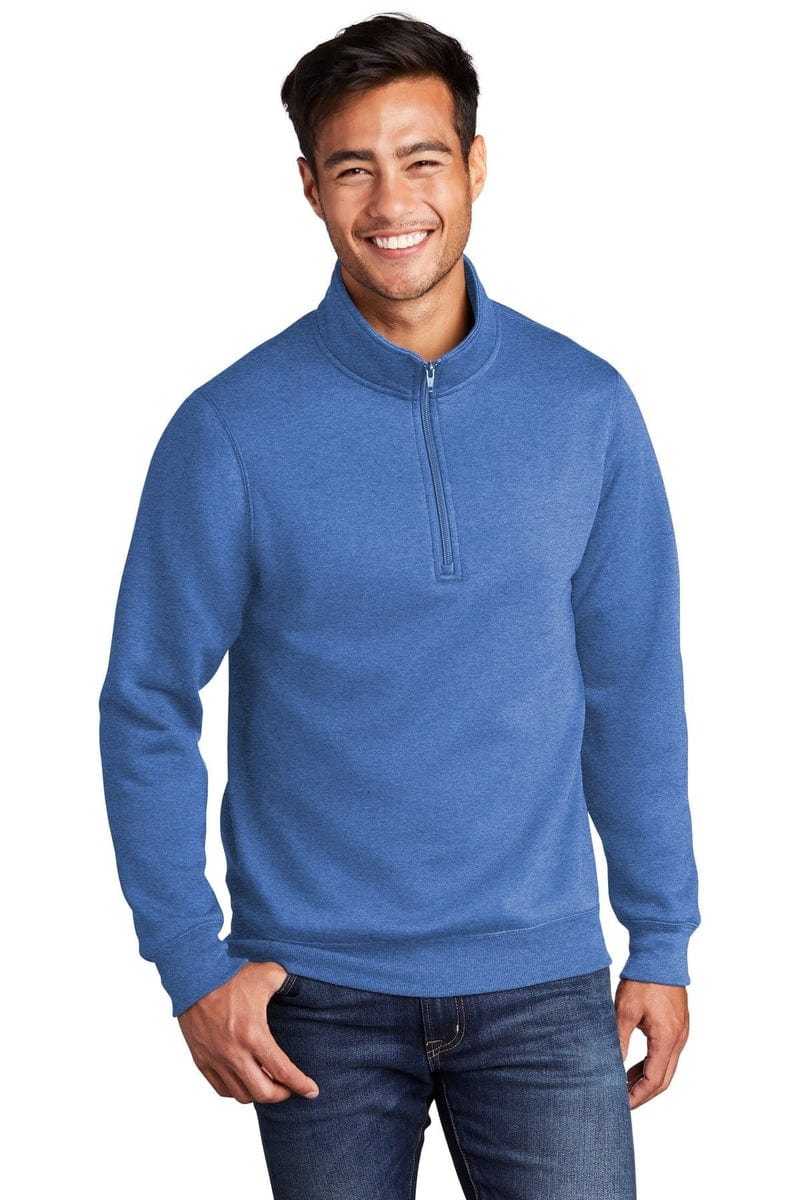 Port & Company Sweatshirts/Fleece Port Company Core Fleece 1/4-Zip Pullover Sweatshirt PC78Q