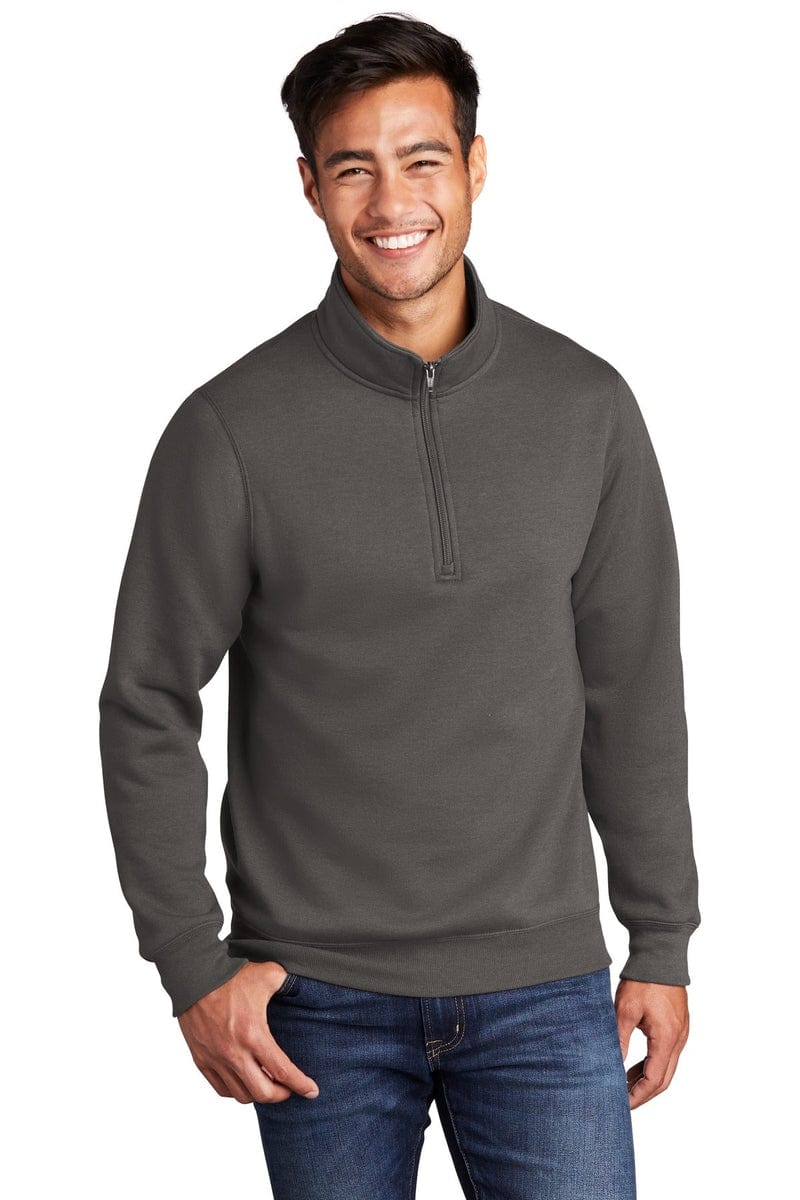 Port & Company Sweatshirts/Fleece Port Company Core Fleece 1/4-Zip Pullover Sweatshirt PC78Q