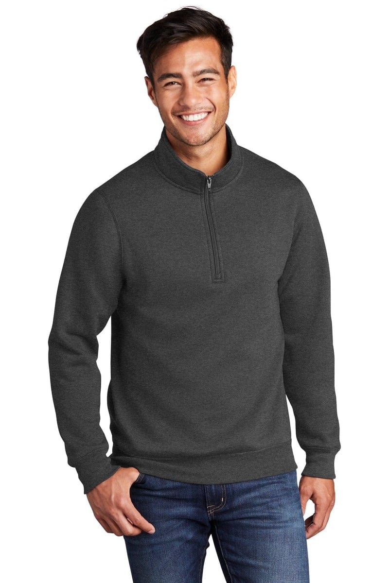 Port & Company Sweatshirts/Fleece Port Company Core Fleece 1/4-Zip Pullover Sweatshirt PC78Q