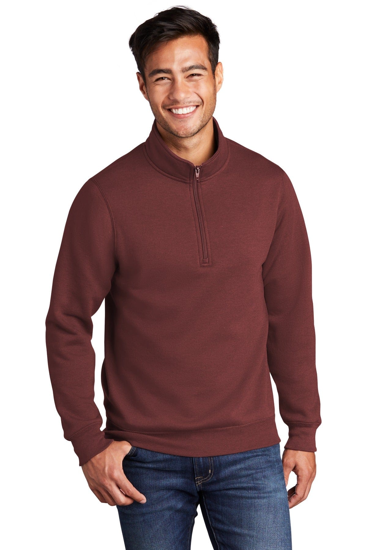 Port & Company Sweatshirts/Fleece Port Company Core Fleece 1/4-Zip Pullover Sweatshirt PC78Q