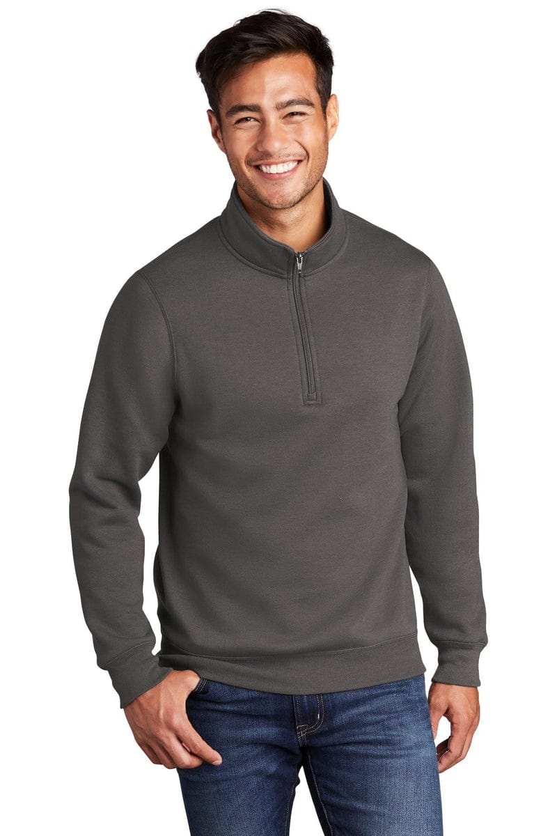 Port & Company Sweatshirts/Fleece Port Company Core Fleece 1/4-Zip Pullover Sweatshirt PC78Q