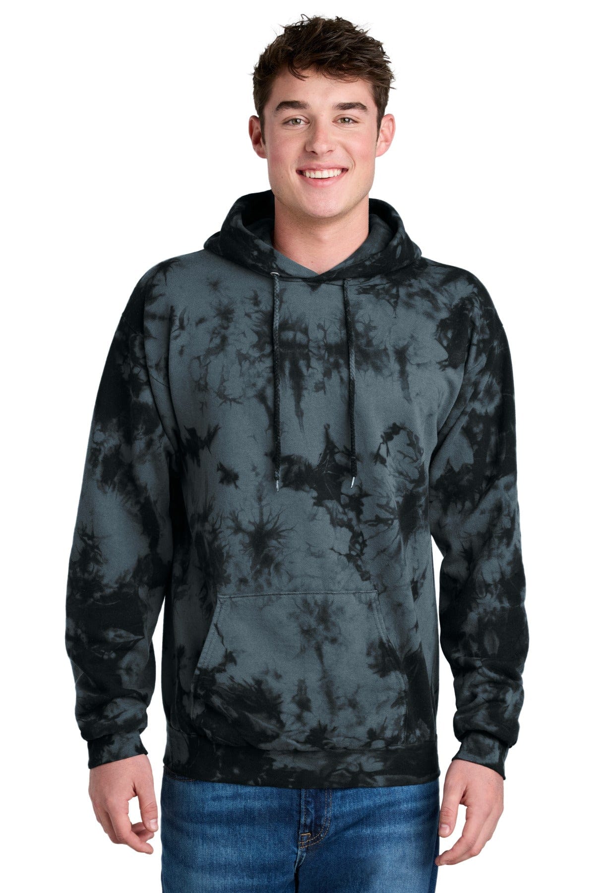 Port & Company Sweatshirts/Fleece Port & Company ®  Crystal Tie-Dye Pullover Hoodie PC144