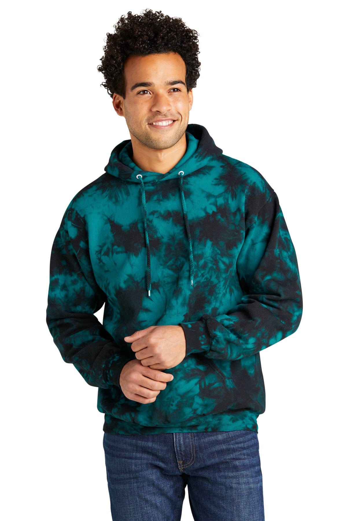 Port & Company Sweatshirts/Fleece Port & Company ®  Crystal Tie-Dye Pullover Hoodie PC144