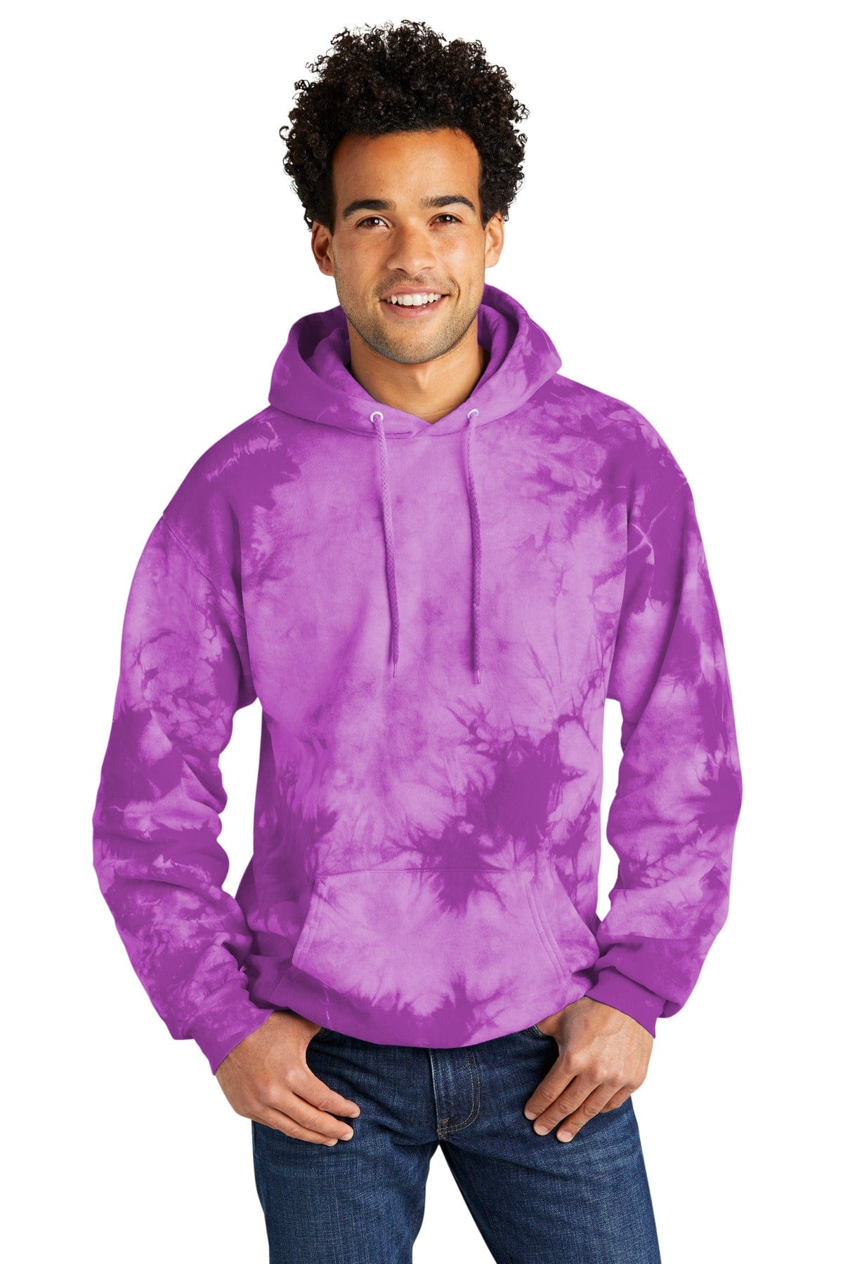 Port & Company Sweatshirts/Fleece Port & Company ®  Crystal Tie-Dye Pullover Hoodie PC144